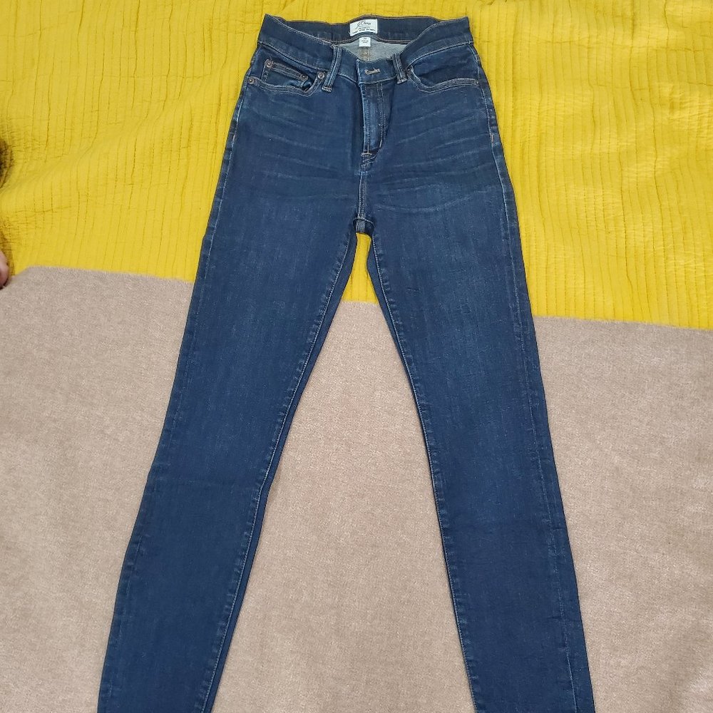 J Crew dark jeans